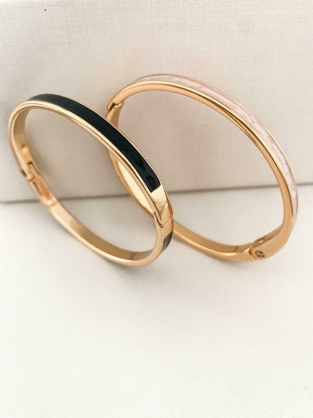 Bracelete Fino Resinado